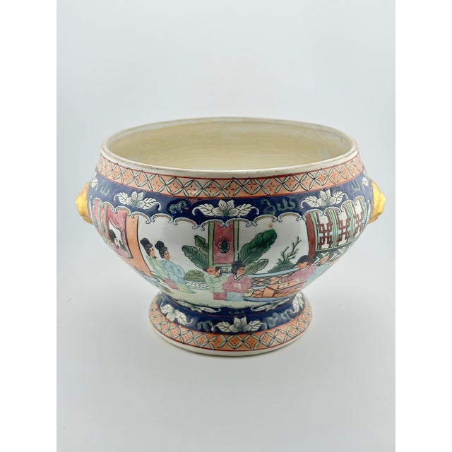 White Chinese Jardiniere For Sale - Image 8 of 10