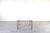 Hollywood Regency Hollywood Regency Brass and Glass Coffee Table by Peter Ghyczy, 1970s For Sale - Image 3 of 9