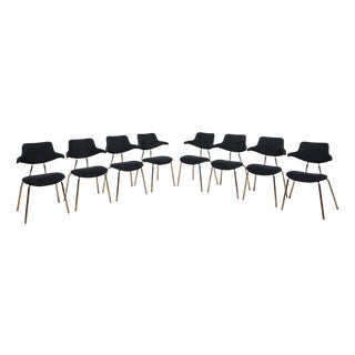 Model Vl118 Dining Chairs by Vermund Larsen for Vermund Larsen A/S, Denmark, 1960s, Set of 8 For Sale