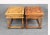 1980s Rustic Country Banded Walnut Accent End Tables by Hekman Furniture - a Pair For Sale - Image 10 of 10