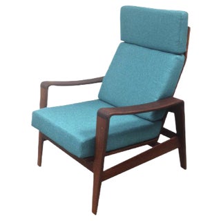 Mid-Century Teak Easy Chair by Arne Wahl Iversen for Komfort For Sale