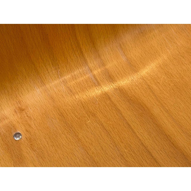 Stackable Cantilever Chairs in Beech and Chrome, 1990s For Sale - Image 10 of 17