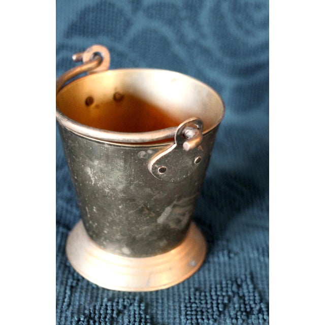 Metal 1920s Small coal pot For Sale - Image 7 of 9