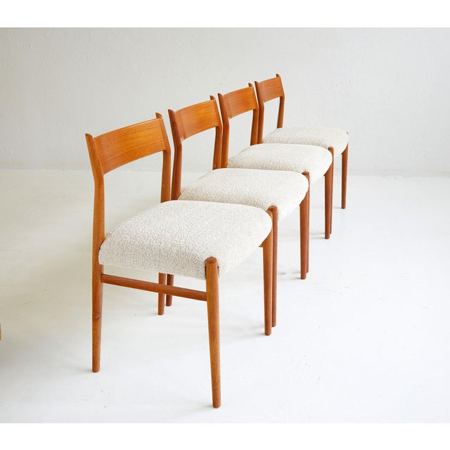 Chairs with restored seats upholstered in Italian Dedar fabric. I have official proof of authenticity such as vintage...