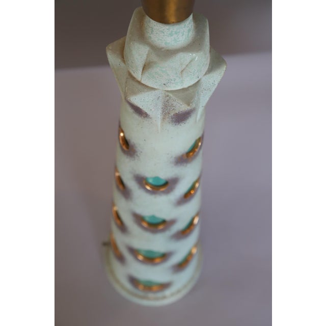 1950s Mid Century Modern Table Lamp by Tye of California For Sale - Image 4 of 8