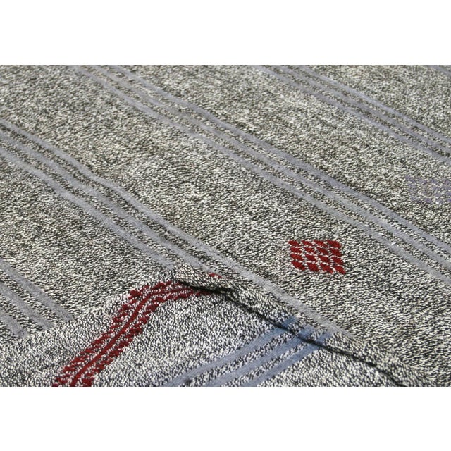 1960s Turkish Rag Kilim For Sale - Image 4 of 5