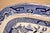 Victorian 19th Century Blue Willow Stone China Platter For Sale - Image 3 of 11