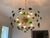 Chandelier murano glass sputnik multicolors italian handmade impressive murano glass sputnik chandelier green murano glass...
