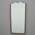1950s Vintage Italian Large Shield Shape Hardwood Framed Mirror For Sale - Image 5 of 12