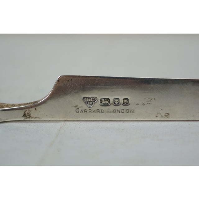 Early 20th Century Garrard London Winston Churchill Sterling Silver Coin Letter Opener Paper Knife For Sale - Image 4 of 12