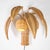 Palm Rattan Wall Sconces, Set of 2 For Sale - Image 6 of 14