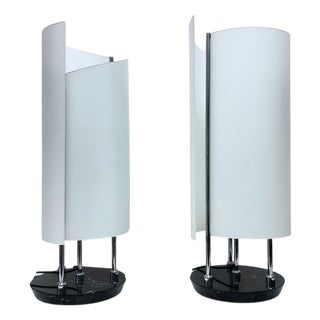 Arianna Table Lamps by Bruno Gecchelin for Oluce, 1990, Set of 2 For Sale