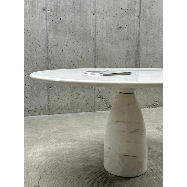 Round Finale 1790 Dining Table in Marble by Peter Draenert, Germany, 1970s For Sale - Image 3 of 8