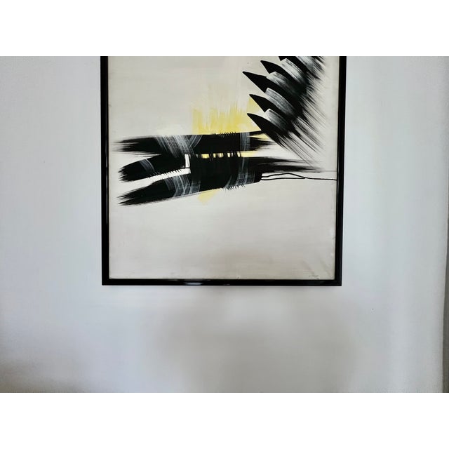 1970s Italian Artist, Large Abstract Composition, Mid to Late 20th Century, Acrylic on Canvas For Sale - Image 5 of 13