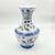 Ceramic Handmade Ceramic Flared Vase (30cm) – Colorful Ottoman Tulips – Rustic Farmhouse Home Decor For Sale - Image 7 of 8