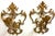 Late 19th Century Large Pair Venetian Gilt & Polychromed Tole Candle Sconces Italy, circa 1890s For Sale - Image 5 of 18
