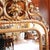 Large French Louis Philippe Style Mirror With Borderglass Surround and Crest For Sale - Image 11 of 18