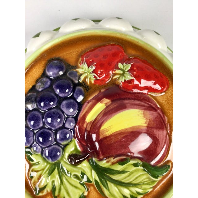 Vintage Ceramic Fruit Theme Hanging Mold For Sale In Portland, ME - Image 6 of 11