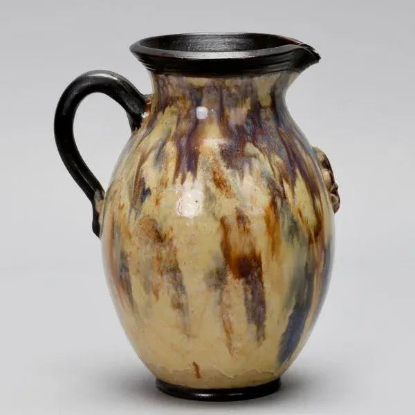 1930s 1930s Signed Losson Ceramic Belgian Jug For Sale - Image 5 of 11