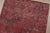 Tabriz Runner 2’5” X 12’3” Pink Wool Vintage Overdyed Hand-Knotted Rug For Sale In Philadelphia - Image 6 of 13