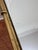 Vintage Hollywood Regency Faux Bamboo Gold Finish Mirror Collapsible Tray Table For Sale - Image 11 of 12