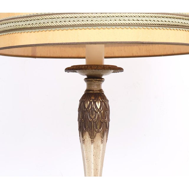 Metal Vintage Empire Style Table Lamp, 1950s For Sale - Image 7 of 13