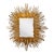 Contemporary Gold Soliel Sunburnt Wall Mirror For Sale