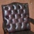George II Gainsborough Carver Chesterfield Leather Armchair with Claw and Ball Feet For Sale - Image 5 of 18