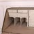 English Painted Secretaire in Oak For Sale - Image 10 of 15