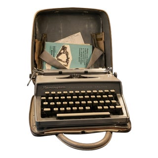 Vintage Long Cart Typewriter from Remington, 1960 For Sale