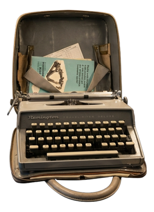 Vintage Long Cart Typewriter from Remington, 1960