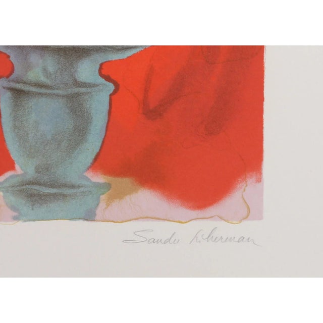 Shabbas Candles V B Sandu Liberman Romanian/Israeli (1923–1977) Date: circa 1970 Lithograph, signed and numbered in pencil...