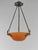 1920s French Art Deco Pendant Light by Daum & Majorelle - 1925 Chandelier France For Sale - Image 5 of 13