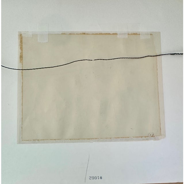 Millard Sheets (1907-1989) Original Pencil Sketch Camels and Figures, Framed For Sale In Palm Springs - Image 6 of 17