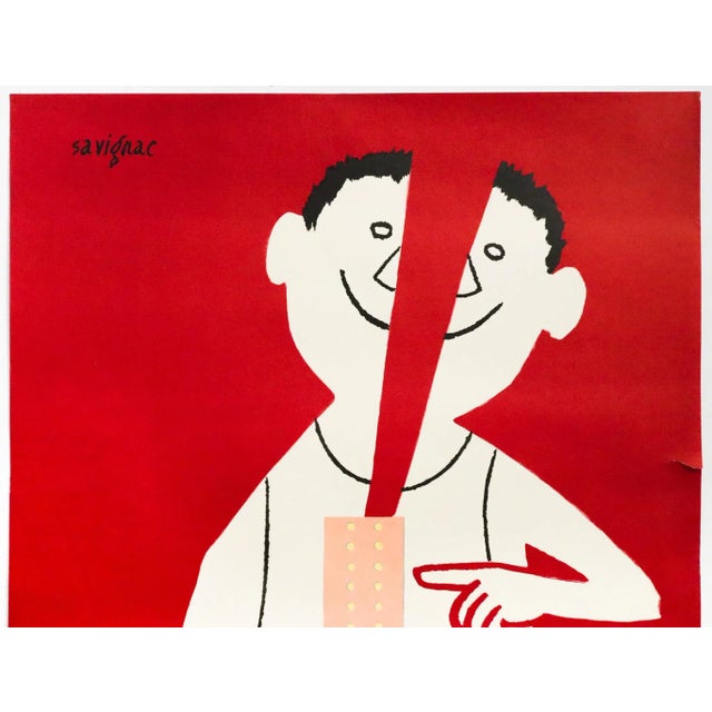 Date: 1954 Size: 27 x 39.5 inches Artist: Savignac, Raymond A lovely poster in the classic Savignac style for a Swedish...