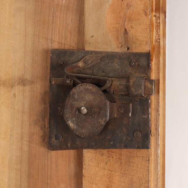 Brown Large Two-Body Cabinet in Walnut For Sale - Image 8 of 14