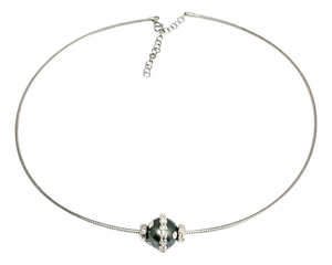Diamond Tahitian Pearl Necklace 0.60 TCW 14k Gold Certified