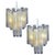 Tube Chandeliers in Gold Murano Glass, 1970s, Set of 3 For Sale - Image 12 of 16