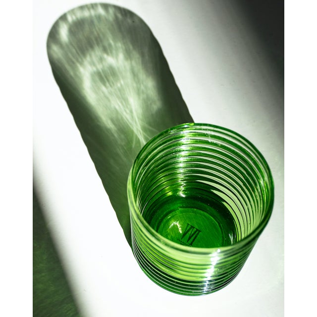 Art Deco Murano Glasses by Mariana Iskra, Set of 6 For Sale - Image 15 of 17