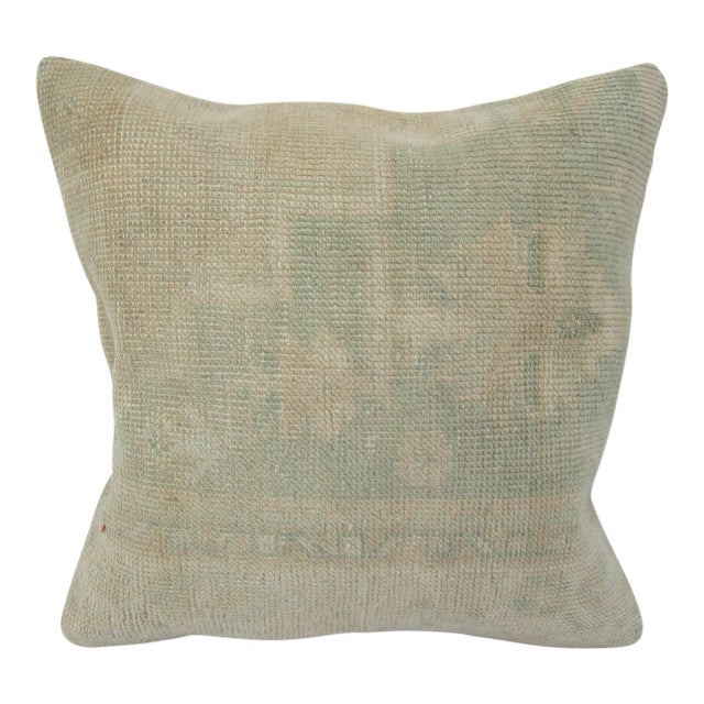 Turkish Handmade Faded Pillow Cover For Sale