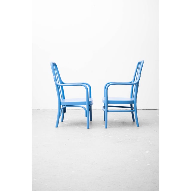 Bauhaus Armchairs by Adolf Gustav Schneck for Thonet, 1930s, Set of 2 For Sale - Image 3 of 7