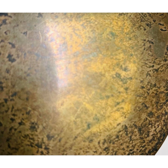 Early 20th Century Hawkes Cut Glass Etched Crystal Sterling Silver Top Vanity Powder Trinket Jar For Sale - Image 4 of 12