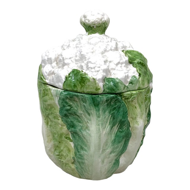 Vintage Cauliflower Container For Sale