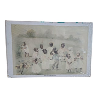 1930s Edmund Marion Ashe Original Print "Ring Around the Roses" For Sale