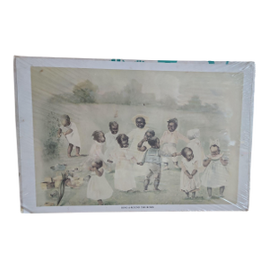 1930s Edmund Marion Ashe Original Print "Ring Around the Roses"