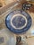 Great set of Staffordshire blue and white Historic colonial scenes Betsy Ross Pattern by Liberty Blue.