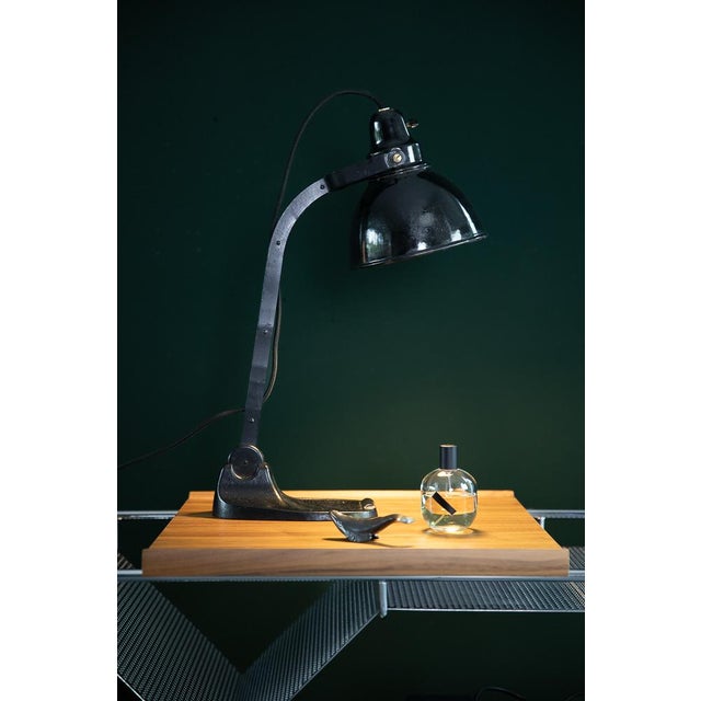Vintage Table Lamp from Bünte & Remmler, 1920s For Sale - Image 6 of 7