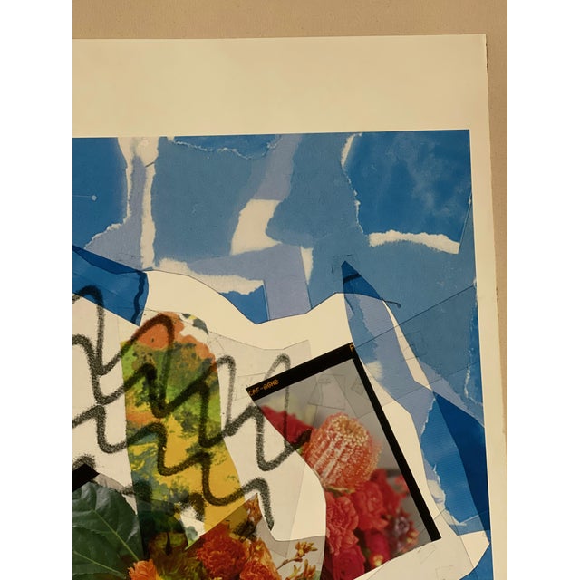 Blue Early 21st Century "Breakfast By The Pool In Miami" Photo Collage Print by Peter Astrom For Sale - Image 8 of 13
