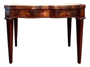 Federal Style Flip-Top Mahogany Table
