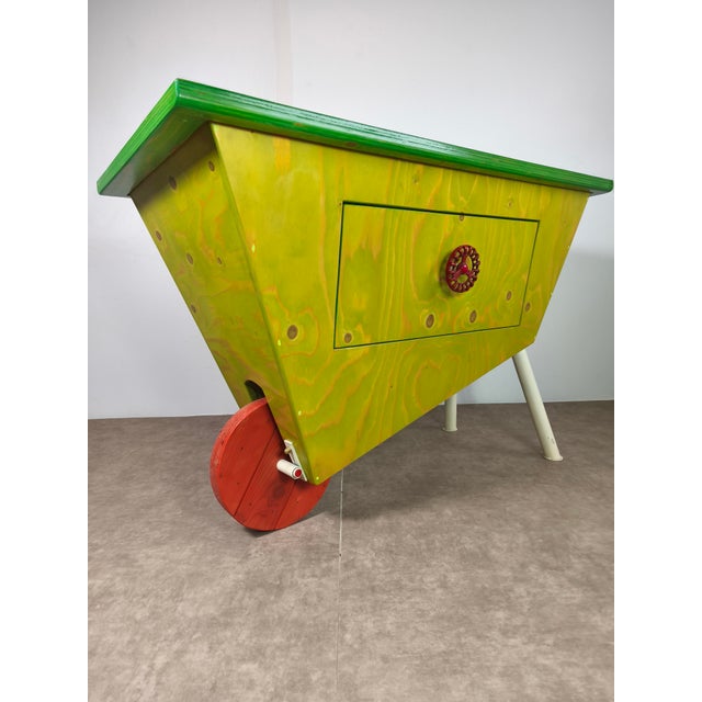 Vintage Radical Design Artists Chest of Drawers by Dieter Zimmermann, 1990s For Sale - Image 9 of 16